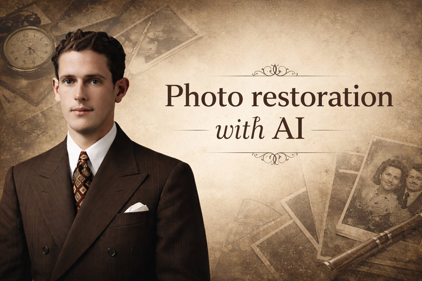 Photo restoration with AI